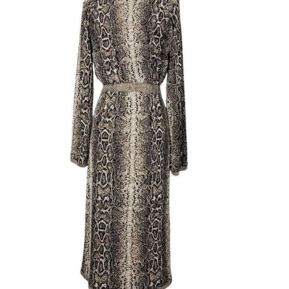 Zara Sweater animal print Dress size L - Picture 3 of 3